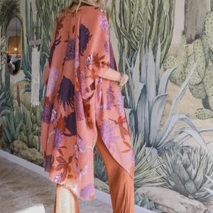 Floral Pink Kimono